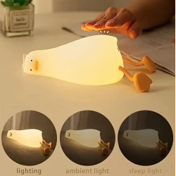 Lampa de noapte 2 in 1 tip RATUSCA si suport telefon