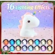 Lampa de veghe pentru copii unicorn 16 culori dimabila