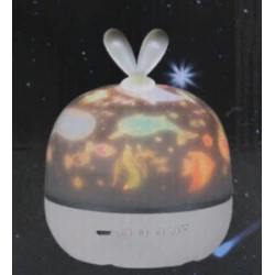 Lampa de veghe proiector rotativ cu urechiuse Star Light