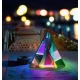 Lampa decorativa cu LED uri stil piramida Q LED30 Andowl Alimentare USB