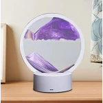 Lampa decorativa MOV tip clepsidra nisipuri miscatoare