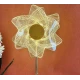 Lampa decorativa Sun Flower Auriu Lumina Calda Rece