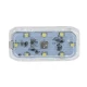 Lampa decorativa tactila cu LED albe Andowl Q D301 pentru masina