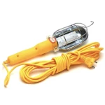 Lampa GALBENA portabila de lucru cu LED cablu 10m 220V
