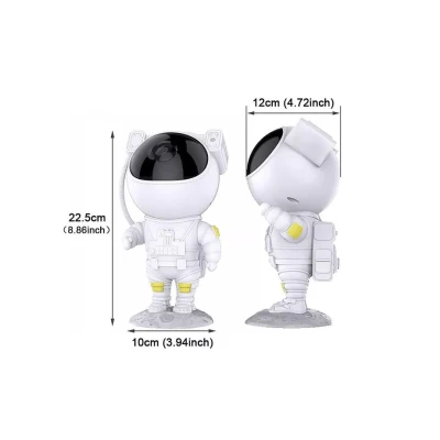 Lampa led cu proiector galaxy astronaut