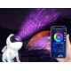Lampa led cu proiector galaxy astronaut