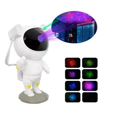 Lampa led cu proiector galaxy astronaut