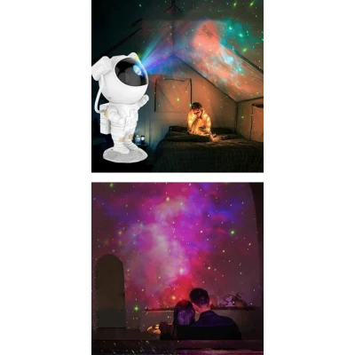 Lampa LED cu proiector Galaxy astronaut Starry Sky