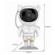 Lampa LED cu proiector Galaxy astronaut Starry Sky