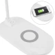 Lampa LED de birou cu functie de incarcare wireless pentru telefoane