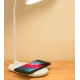 Lampa LED de birou cu functie de incarcare wireless pentru telefoane