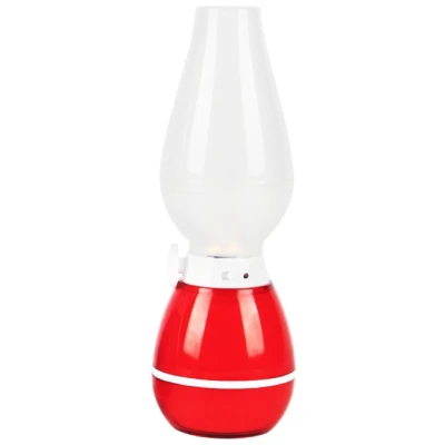 Lampa LED model Retro Rosie YZ 2018 cu senzor tactil care imita flacara gaz