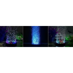 Lampa LED pentru acvariu Andowl Q TL50 cu bule iluminare RGB