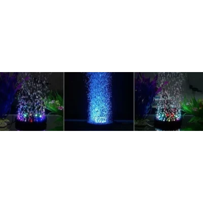 Lampa LED pentru acvariu Andowl Q TL50 cu bule iluminare RGB