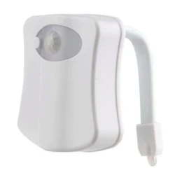 Lampa LED RGB pentru toaleta cu 8 culori senzor miscare