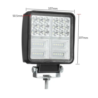 Lampa Led Stroboscopica Bicolor Alb si Galben 108W Proiector 12V / 24V