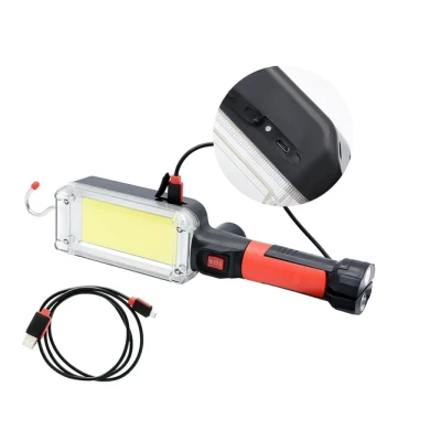 Lampa Lucru COB LED Acumulator la USB magnet carlig agatare ZJ8859
