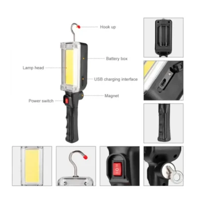 Lampa Lucru ZJ-8859 cu 2 Acumulatori 18650