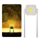 Lampa multifunctionala cu incarcare solara CH 23060B cu suport telescopic 165 cm