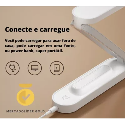 UB Lampa pentru birou pliabila si portabila 3 tipuri de lumina putere 3W touch USB