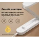 UB Lampa pentru birou pliabila si portabila 3 tipuri de lumina putere 3W touch USB