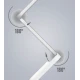 UB Lampa pentru birou pliabila si portabila 3 tipuri de lumina putere 3W touch USB