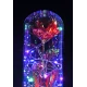 Lampa portabila led cu trandafir iluminat in interior RD C172