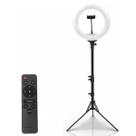 Lampa Ring Light 13 inch 3200k-5600k cu telecomanda Andowl Q L201