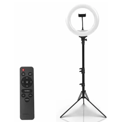 Lampa Ring Light 13 inch 3200k-5600k cu telecomanda Andowl Q L201