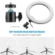 Lampa Ring Light Circulara Led RGB 12"