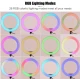 Lampa Ring Light Circulara Led RGB 18