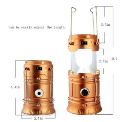 Lampa SH-5800T pentru camping cu incarcare solara
