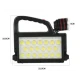 Lampa solară XG-152 de lucru 152 LED 6 moduri Iluminare cu stativ si lanterna