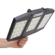 Lampa solara 30w  tripla de perete cu senzor de lumina si miscare cu telecomanda IP65
