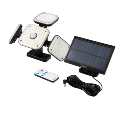 Lampa solara Andowl Q TY111 6500K cu 4 casete si senzor miscare