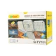Lampa solara Andowl Q TY111 6500K cu 4 casete si senzor miscare