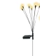 Lampa solara cu 6 Bulbi ALB CALD de gradina tip licurici