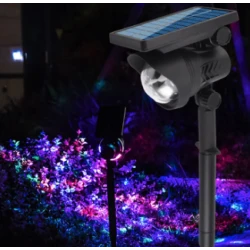 Lampa Solara cu LED rezistenta la apa panou deasupra