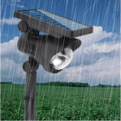 Lampa Solara cu LED rezistenta la apa panou deasupra