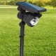 Lampa Solara cu LED rezistenta la apa panou deasupra