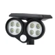 Lampa solara de gradina Andowl Q D1906 cu senzor de miscare