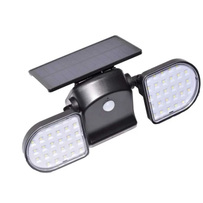 Lampa solara de perete Andowl Q TY863 cu senzor de miscare si 56 led