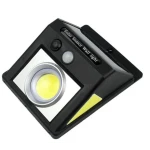 Lampa solara de perete cu leduri laterale lupa si senzor de miscare si lumina CL 2566A