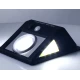 Lampa solara de perete cu leduri laterale lupa si senzor de miscare si lumina CL 2566A