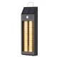 Lampa solara de perete de 18W model HW 668 2 neagra cu carlig