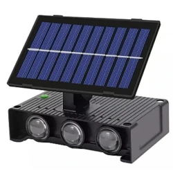 Lampa Solara de perete dubla cu panou solar 6 LED montaj pe perete iluminare sus/jos