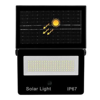 Lampa solara de perete IP67 cu 126 LED pentru exterior CB LD180 126