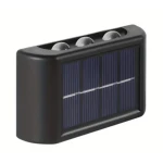 Lampa solara de perete lumina sus/jos 6 LED IP 65 impermeabila LY 002