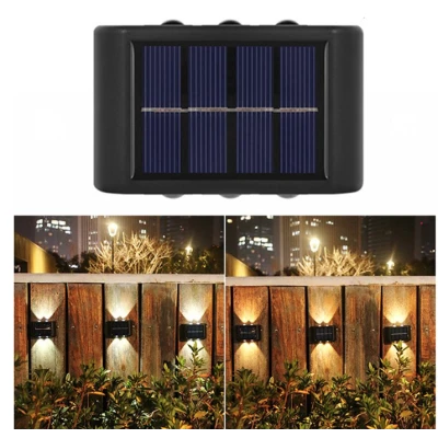 Lampa solara de perete lumina sus/jos 6 LED IP 65 impermeabila LY 002