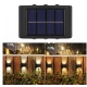 Lampa solara de perete lumina sus/jos 6 LED IP 65 impermeabila LY 002
